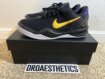 Nike Kobe 8 Protro Lakers Away FN0266-002 Size 5.5y | eBay