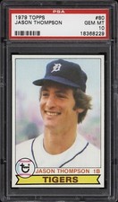 1979 Topps #80 Jason Thompson - Tigers - PSA 10 - 18368229 - Baseball Card