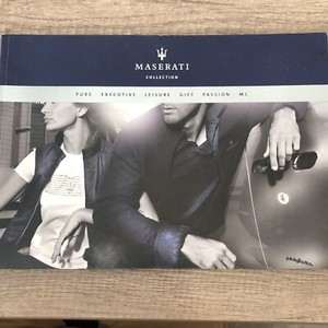 SHOWROOM MASERATI COLLECTION CATALOG 2008