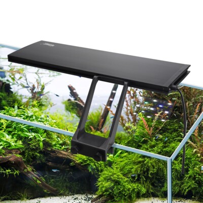 hygger Clip-on 24/7 Aquarium Light Full Spectrum Planted Tank 14W 12-20'' Timer