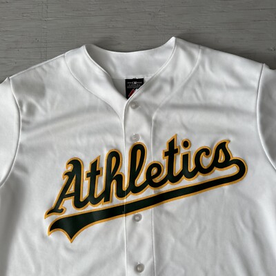 Majestic Athletics アスレチックス オーセンティック　Lサイズ Vintage MLB Baseball Majestic Oakland A's Athletics MLB Blank