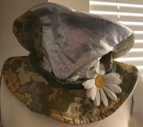 Vintage Mad Hatter style Floppy Top Hat 