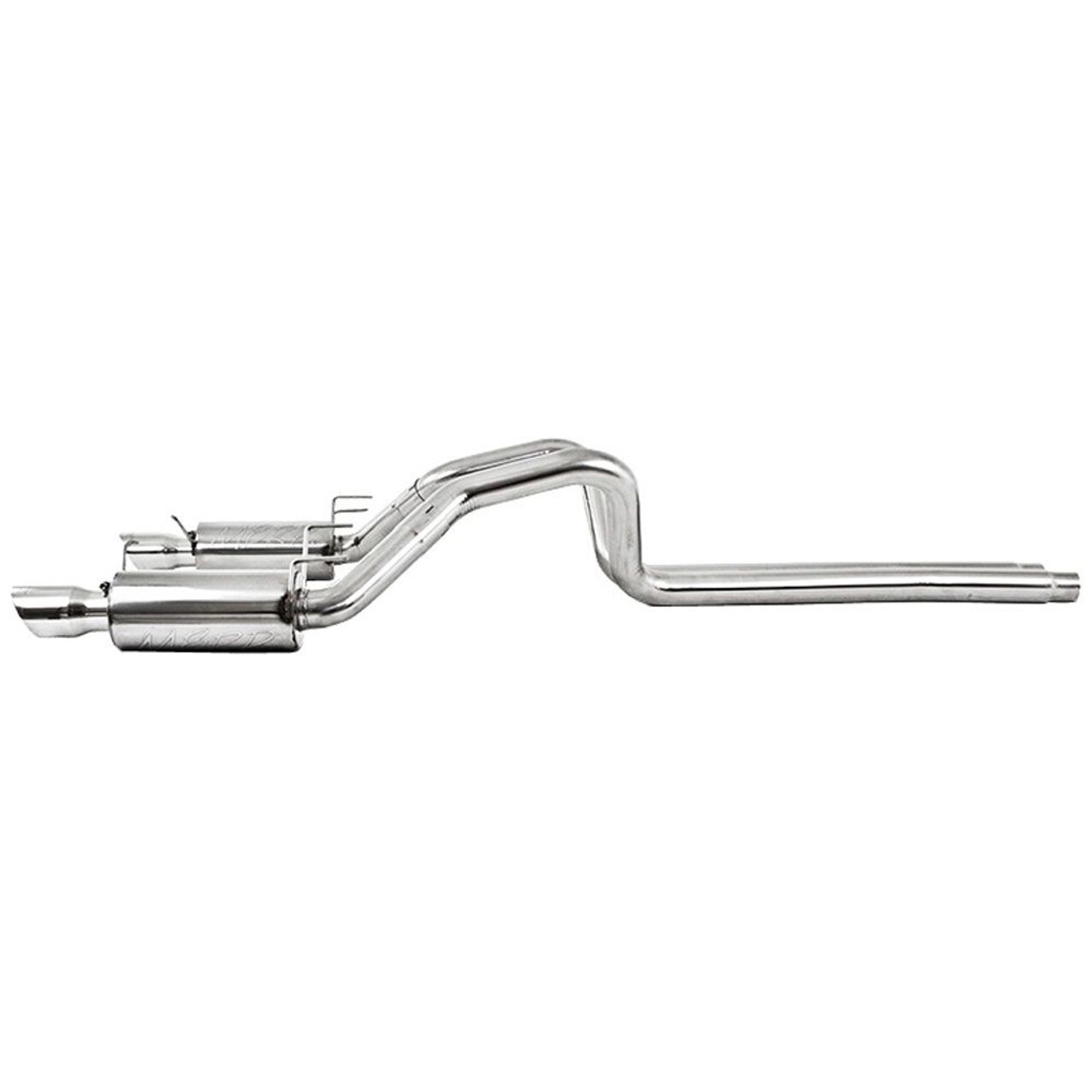 MBRP 3'' Cat-Back SS Exhaust Dual Exit W/SS Tip Street Profile For Ford GT500