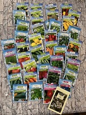 43 Garden Seed packages packed for 2022 Ferry Morse 42 and 1 Seeds of Change