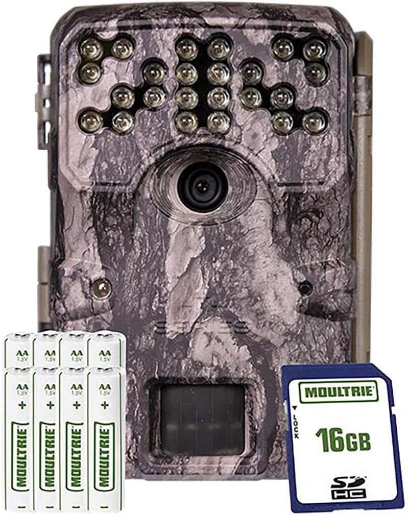 A900I Bundle Trail Camera (2020) Batteries 16 MB SD Card Pine Bark  (MCG-1