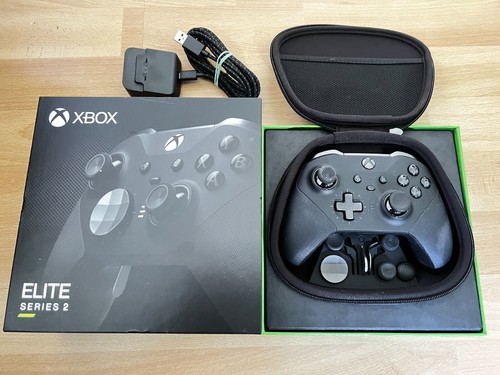 Microsoft XBOX Elite Series 2 Wireless Controller schwarz sehr gut OVP Original
