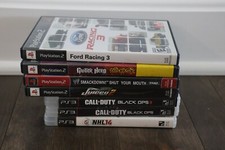 7x Sony PS2 PS3 PlayStation 2 3 Empty Cases and Manuals Lot NO DISCS