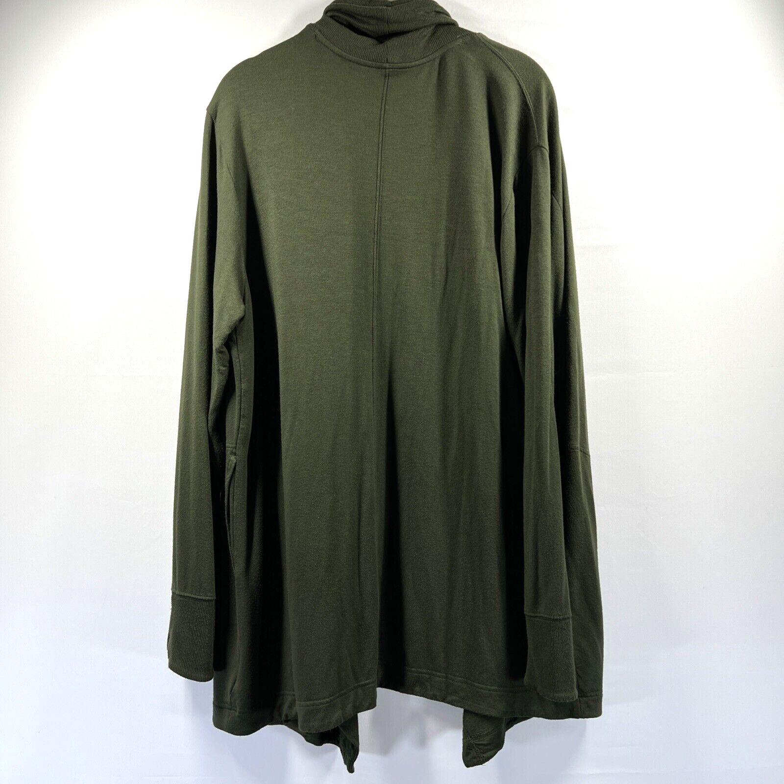 Athleta Women's Jacket Size Medium Solid Green Th… - image 2