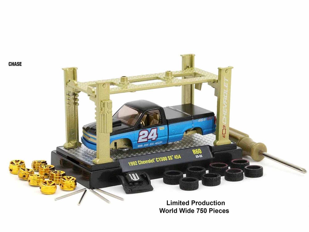 Model Kit 3 piece Car Set Release 60 1/64 Diecast Model Cars