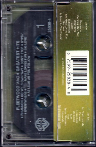 Fleetwood Mac - Greatest Hits, Malaysian Cass, Warner Bros, 1988 - Picture 2 of 9