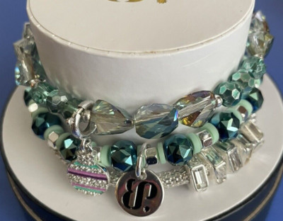 Ring Bomb Party Christmas 3 Stack ''Christmas Tree Tinsel'' (RBP5335) (MSRP $122)