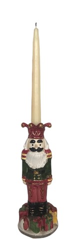 Keramik Spielzeug Soldat Kerzenhalter 9" hoch bunt - Bild 7 von 9