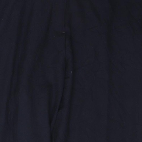 EAST Womens Blue Polyester Blend Trousers Size 18 L30 in - Picture 10 of 12