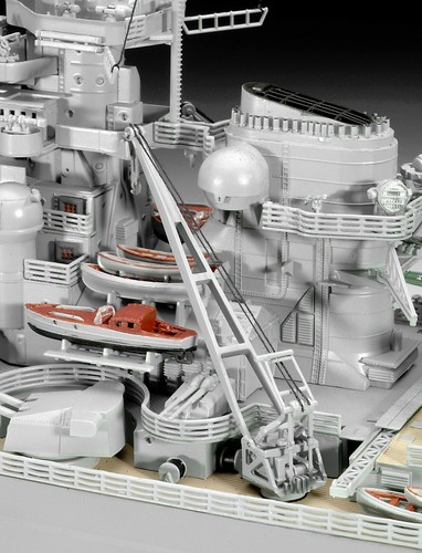 Revell 05040 Schlachtschiff Bismark Plastik Modellbausatz 1:350 NEU - Bild 7 von 13