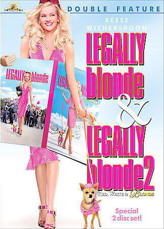 Legally Blonde/Legally Blonde 2=double feature(DVD, 2009, 2-Disc Set, - Picture 1 of 1