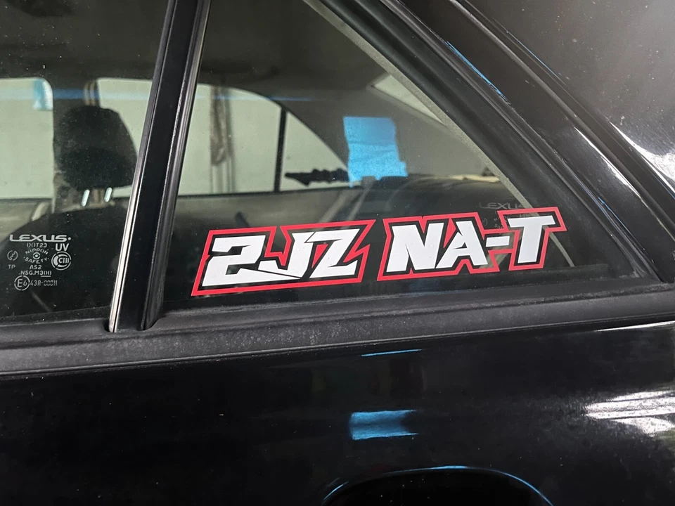 PEGATINAS LEXUS IS300 (2001-05) 2JZ NA-T Foto 2 de 4