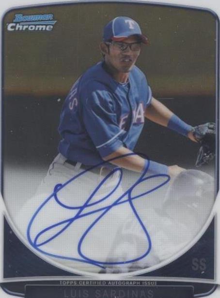 2013 Bowman - Luis Sardinas #BCP-LS - 1 of 1