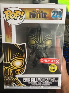 funko pop erik killmonger glow panther