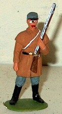 CIVIL WAR CONFEDERATE AT EASE 54MM BY ACCURATE OF ENGLAND