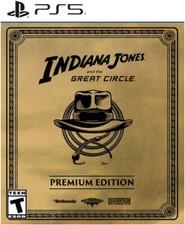 Indiana Jones And The Great Circle Premium Edition - Sony PlayStation 5 Ps5 RARE