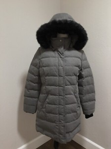 puffer wool coat