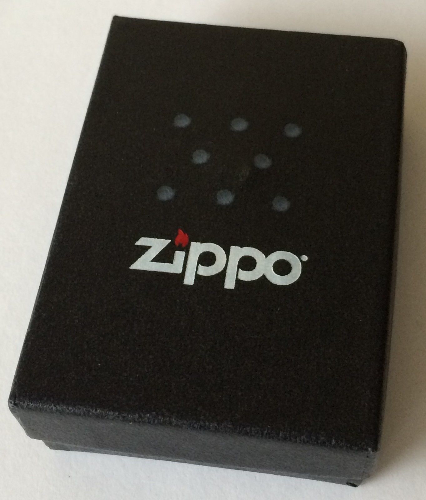 Zippo Windproof Black Ice Lighter With Compass, 29232, New In Box