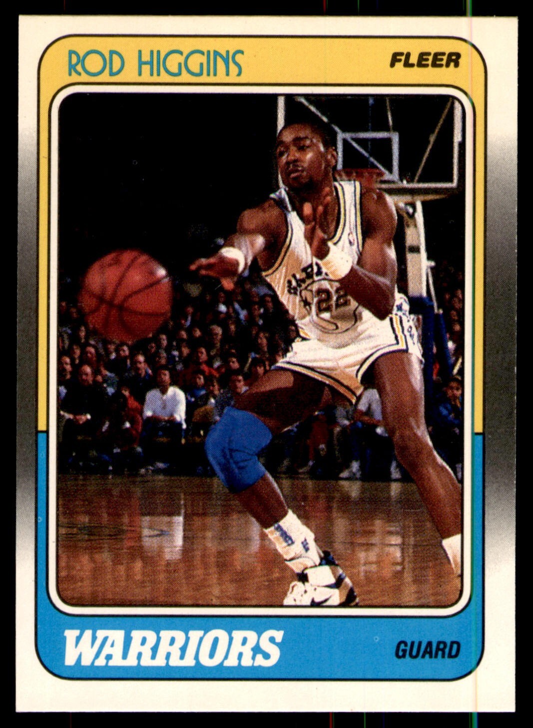 1988-89 Fleer - #47 Rod Higgins Warriors