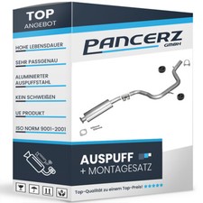 Mittelschalldämpfer für  Volvo V70 III 2.5 T & 2.5 T FlexFuel Auspuff