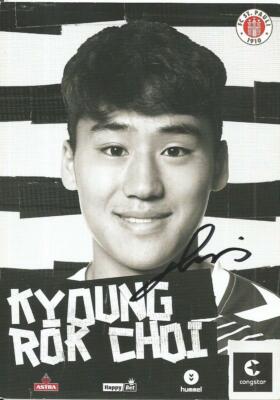 Kyoung Rok Choi / Autogrammkarte FC St. Pauli / Saison 2015-2016