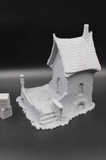 Tabletop Terrain Patio House Haunted Dnd RPG wargame skirmish 28mm Spider