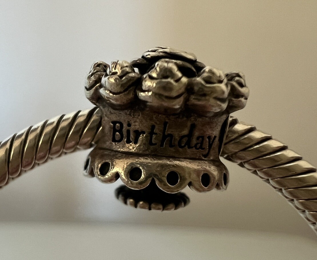 Pandora Happy Birthday Charm Pandora Happy Birthday Gift Openable