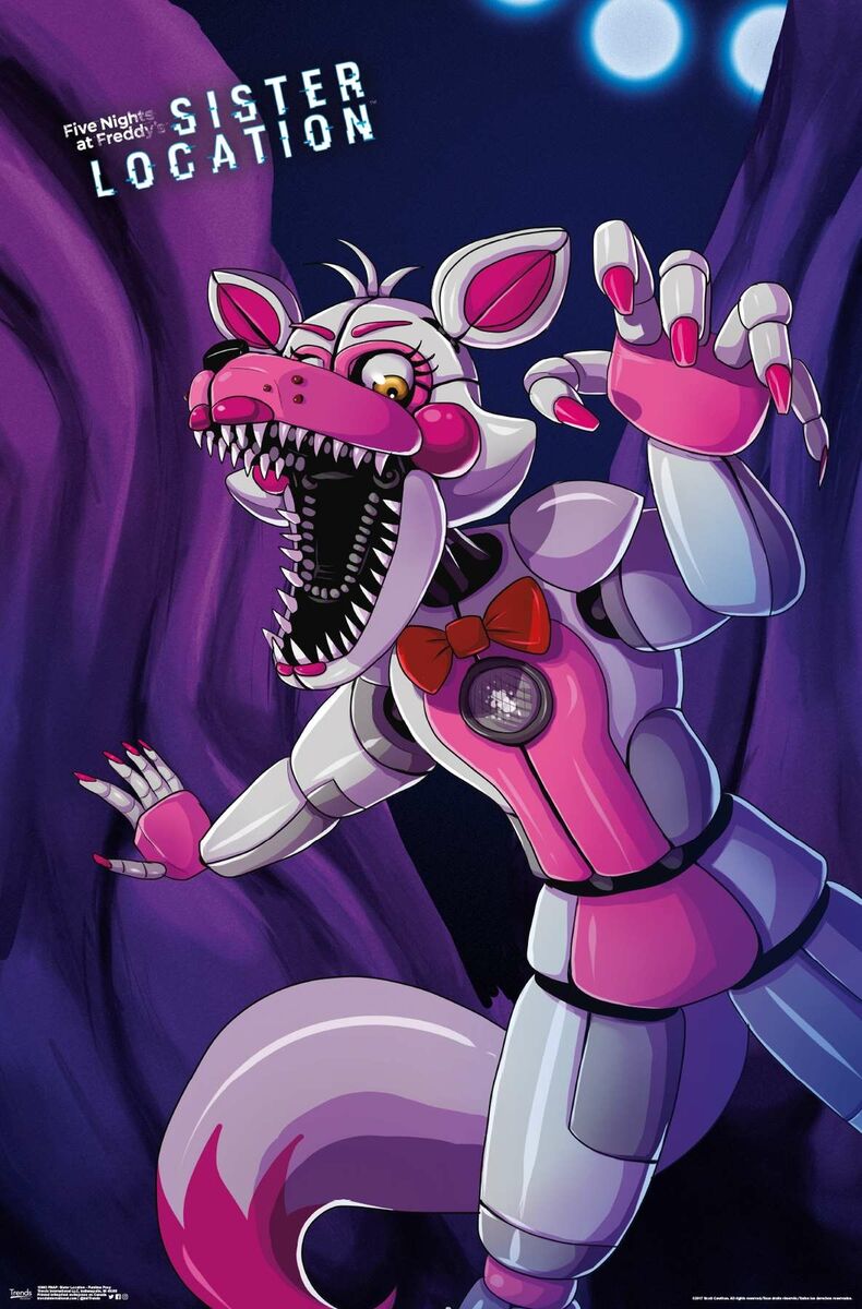 Five Nights at Freddy's: Sister Location Funtime Foxy Poster
