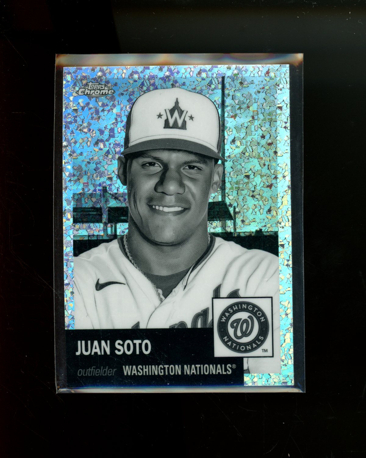 2022 Topps Chrome Platinum Anniversary Black and White Mini-Diamond Refractors - Picture 34 of 56