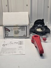 Asahi 3730030 3" Type-57 Lever Butterfly Valve, PVC Body, Polypropylene NEW r10