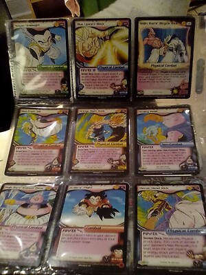 Dragon Ball Z 9- Holo,Foil Cards ,9- Gold Writing, 18- 1st Ed Cards (36  Cards)
