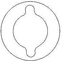 Yamaha XV750 3EG-15568-00 Gasket - Bild 1 von 1