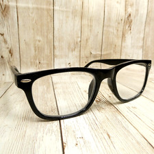 Betsey Johnson Gloss Black Eyeglasses FRAME O...