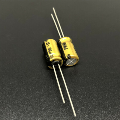10-Piece Nichicon FW 100uF 25V Audio Capacitors - High Grade HiFi, 6.3x11mm Size
