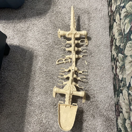 VTG MOTU Masters of the Universe He Man Battle Bones Skeleton Carrier BROKEN