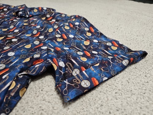 NEW Robert Graham POCKETWATCH Investigator Style Button-up S/S Shirt SZ 2XL - Picture 15 of 17