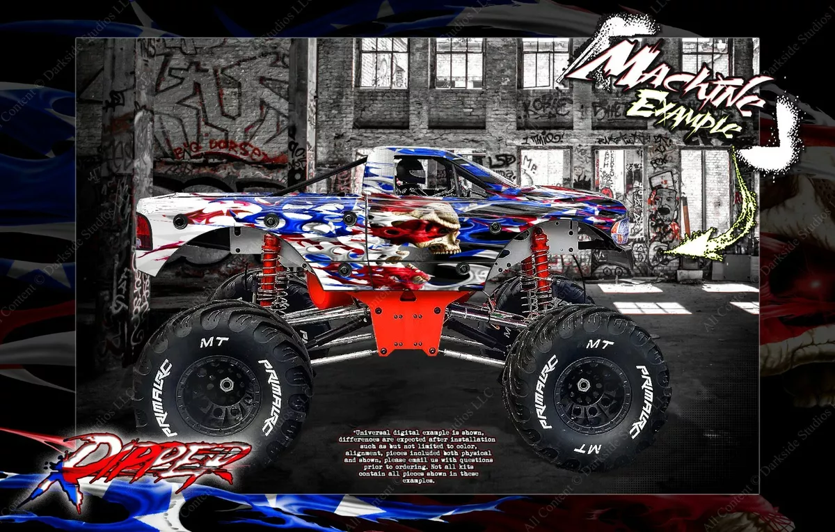 Monster Full Truck Wrap