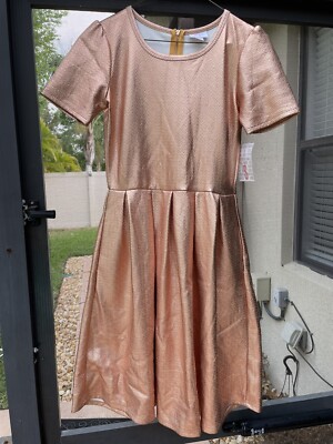Comparison Styles Amelia Dress Lularoe Formal Dresses Lularoe Amelia  Elegant Red Silver Dipped Foil Metallic Dress