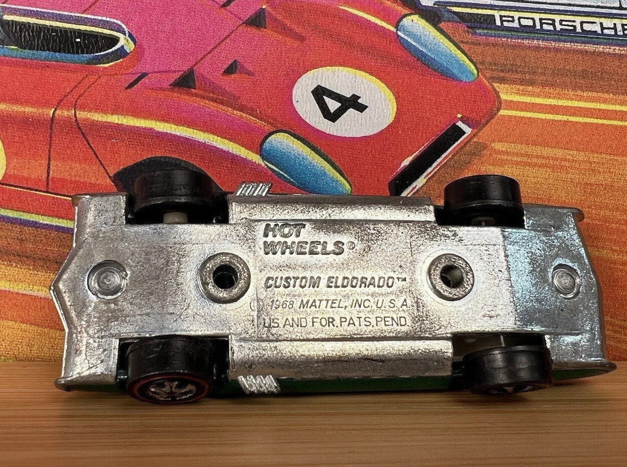 Bright Green US Custom Eldorado Hot Wheels Redline eBay