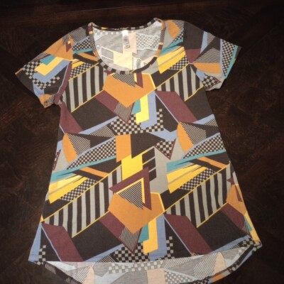 LulaRoe Size XS RN#142161 Simply Comfortable Short Sleeve Shirt | eBay