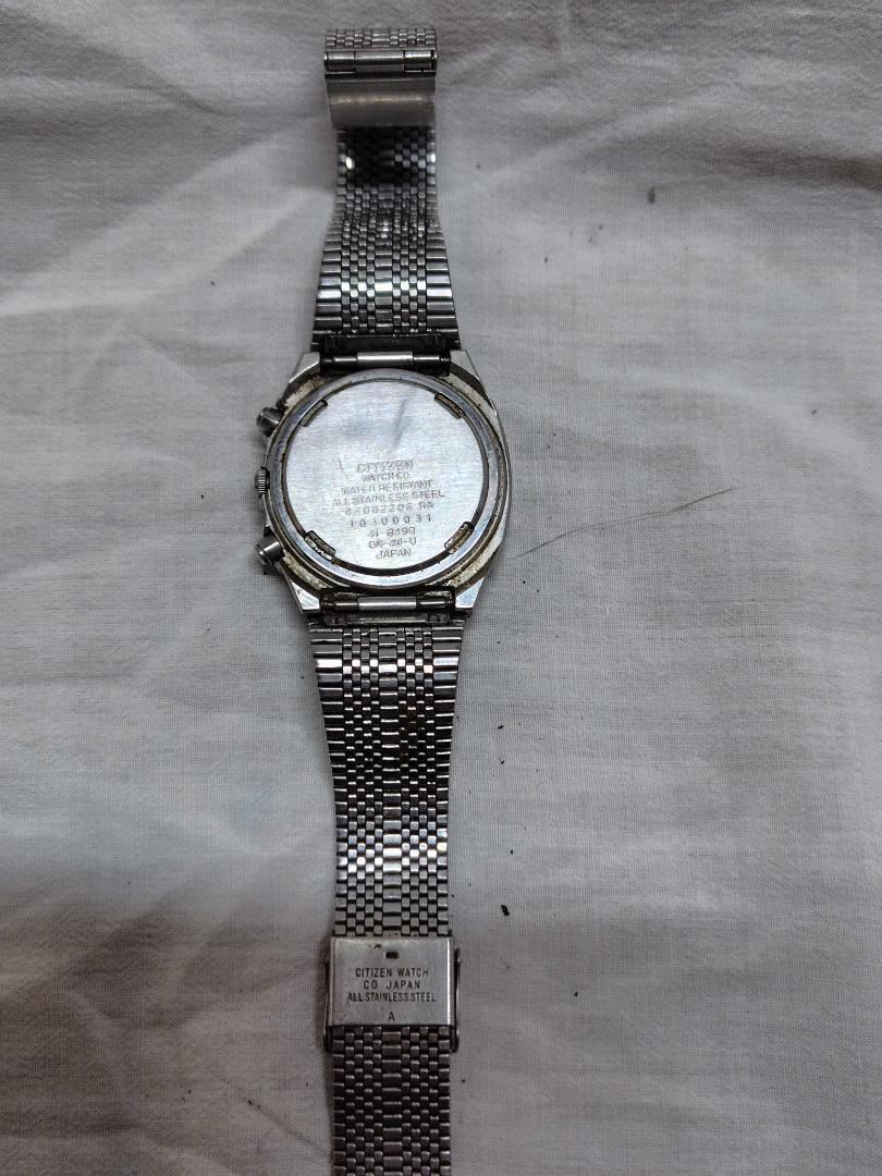 Citizen Ana-Digi Vintage Wristwatch Model 41-8498 Junk, for Citizen Ana-Digi Vintage Wristwatch Model 41-8498 Junk, for