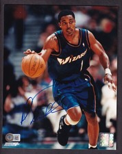 Rod Strickland Washington Wizards Autographed 8x10 Photo Beckett Authentic
