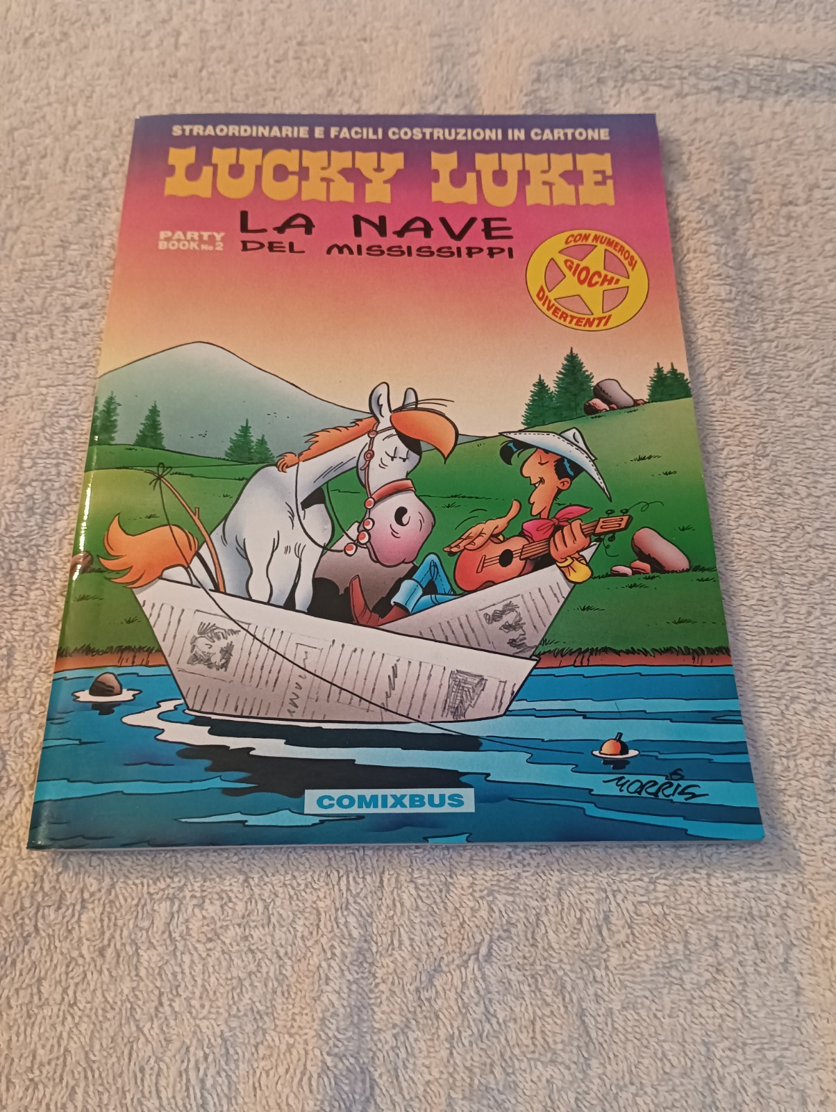 LUCKY LUKE la Nave del Mississippi PARTY BOOK 2 comixbus del 1994