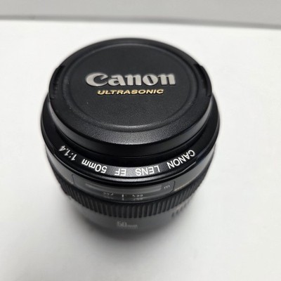 Canon EF 50mm 1:1.4 Ultrasonic Camera Lens - Made In Japan