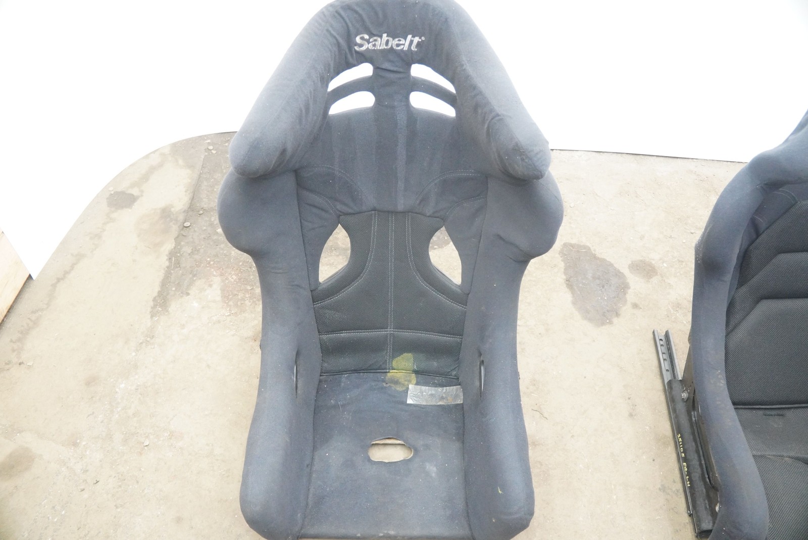 Set Driver Passenger Sabelt Racing Seat Carbon Fiber Ferrari 458 Challenge *Note