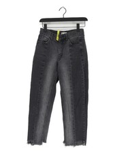Moss Copenhagen Women's Jeans S Grey 100% Cotton Straight